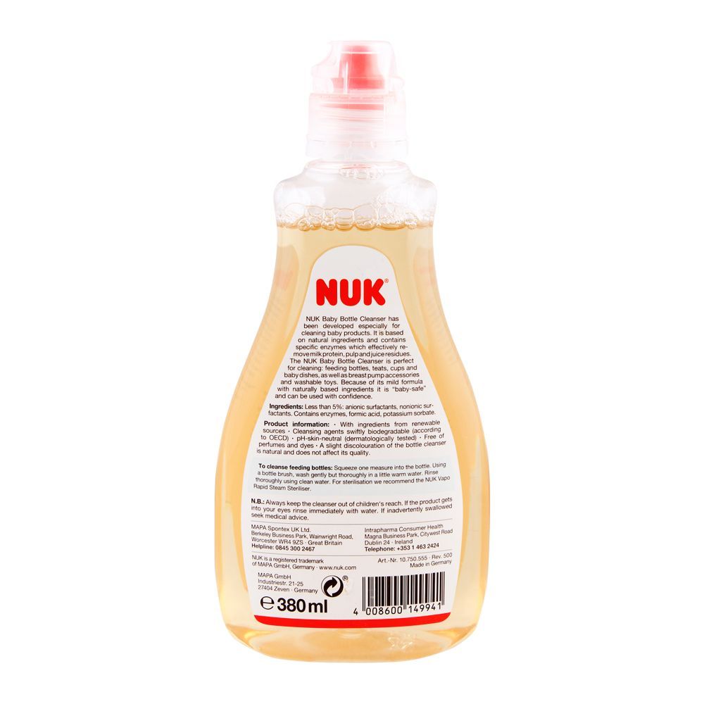 Nuk Liquid Cleanser For Baby Bottles and Utensils