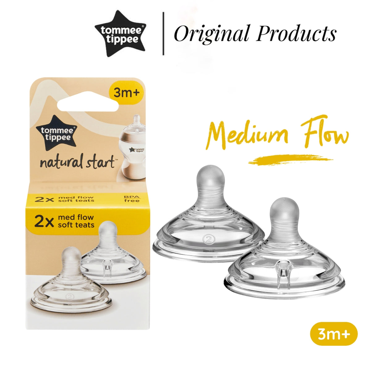 Tommee Tippee Natural Start Teats Pack