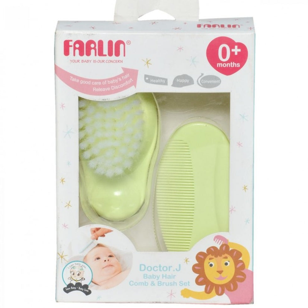 Farlin Baby Comb and Brush Set