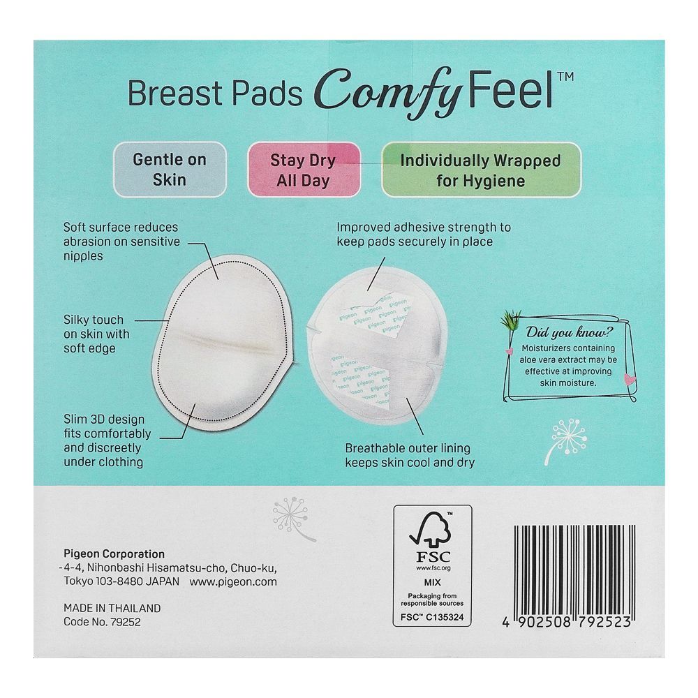 Pigeon Comfy Feel Disposable Breast Pads 30 Pcs