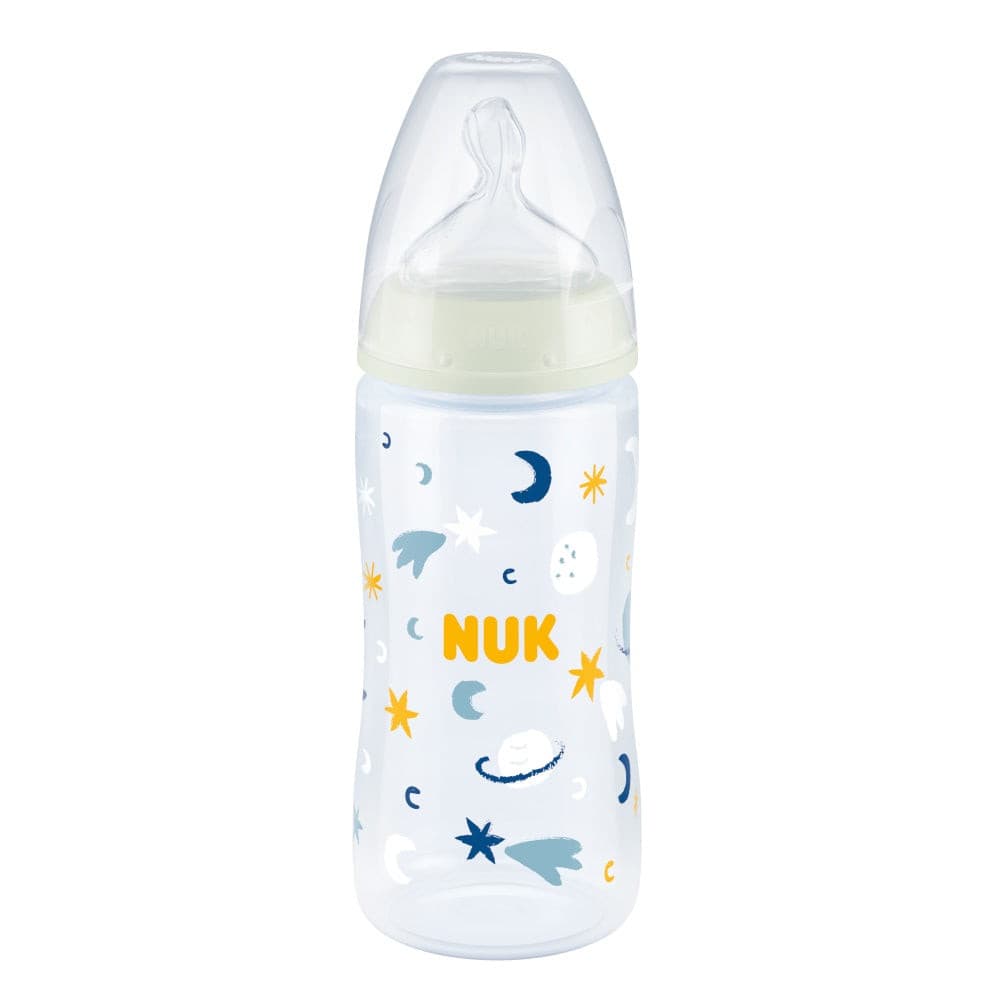 Nuk First Choice Night Temperature Control Feeding Bottle 300ml