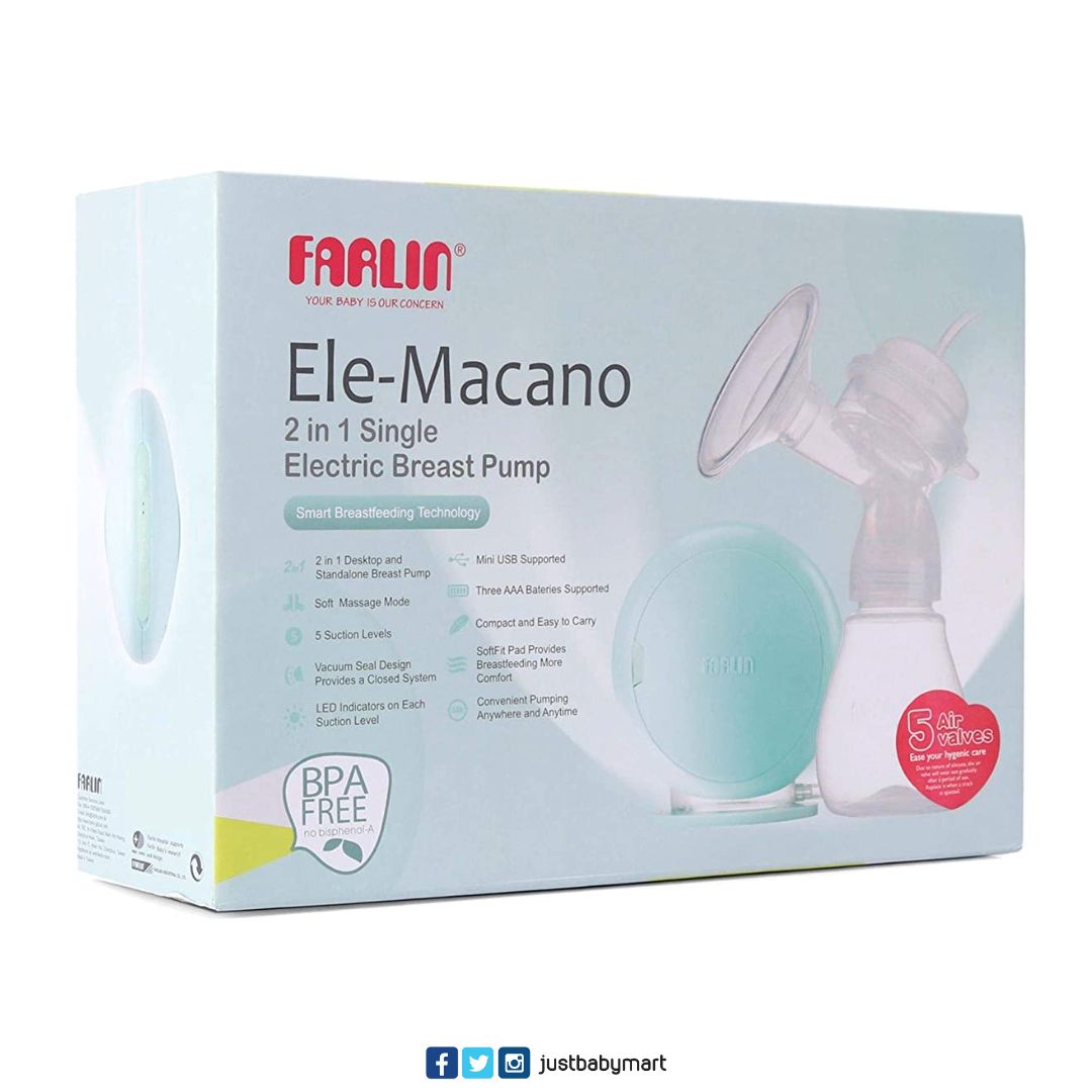Farlin Ele Macano 2 in 1 Electric Breast Pump