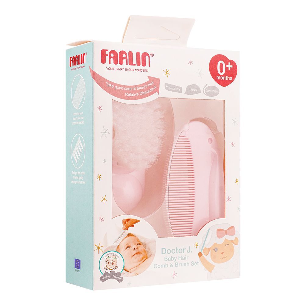 Farlin Baby Comb and Brush Set