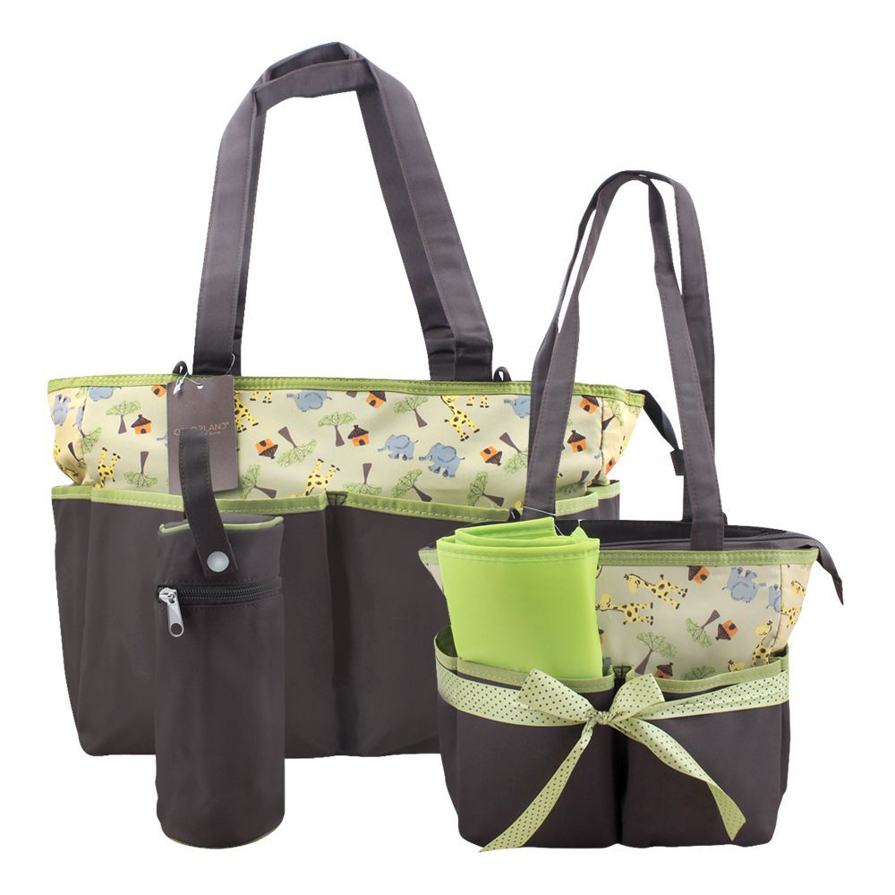 Buy Colorland 2 in 1 Mother Diaper Bag in Green in Pakistan - BB999YY