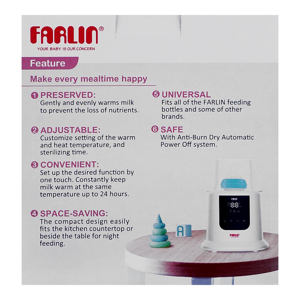 Farlin Digital Feeding Bottle and Food Warmer
