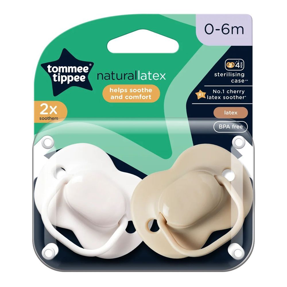 Tommee Tippee Soother with Natural Latex 0-6 Months