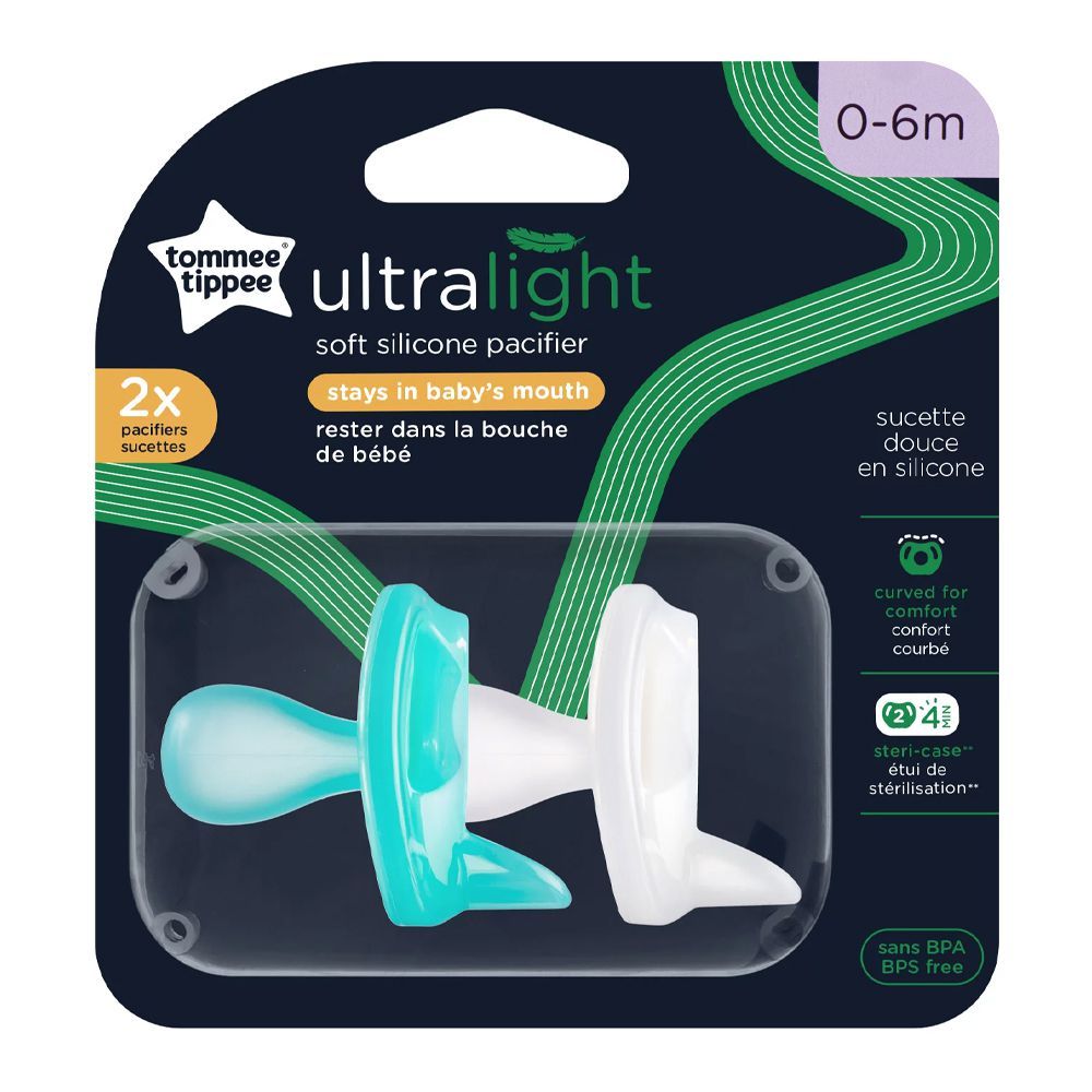 Tommee Tippee Ultra Light Soft Silicone Soother 0-6 Months Online in Pakistan