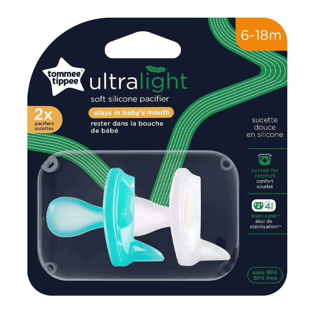 Tommee Tippee Ultra Light Soft Silicone Soother 6-18 Months