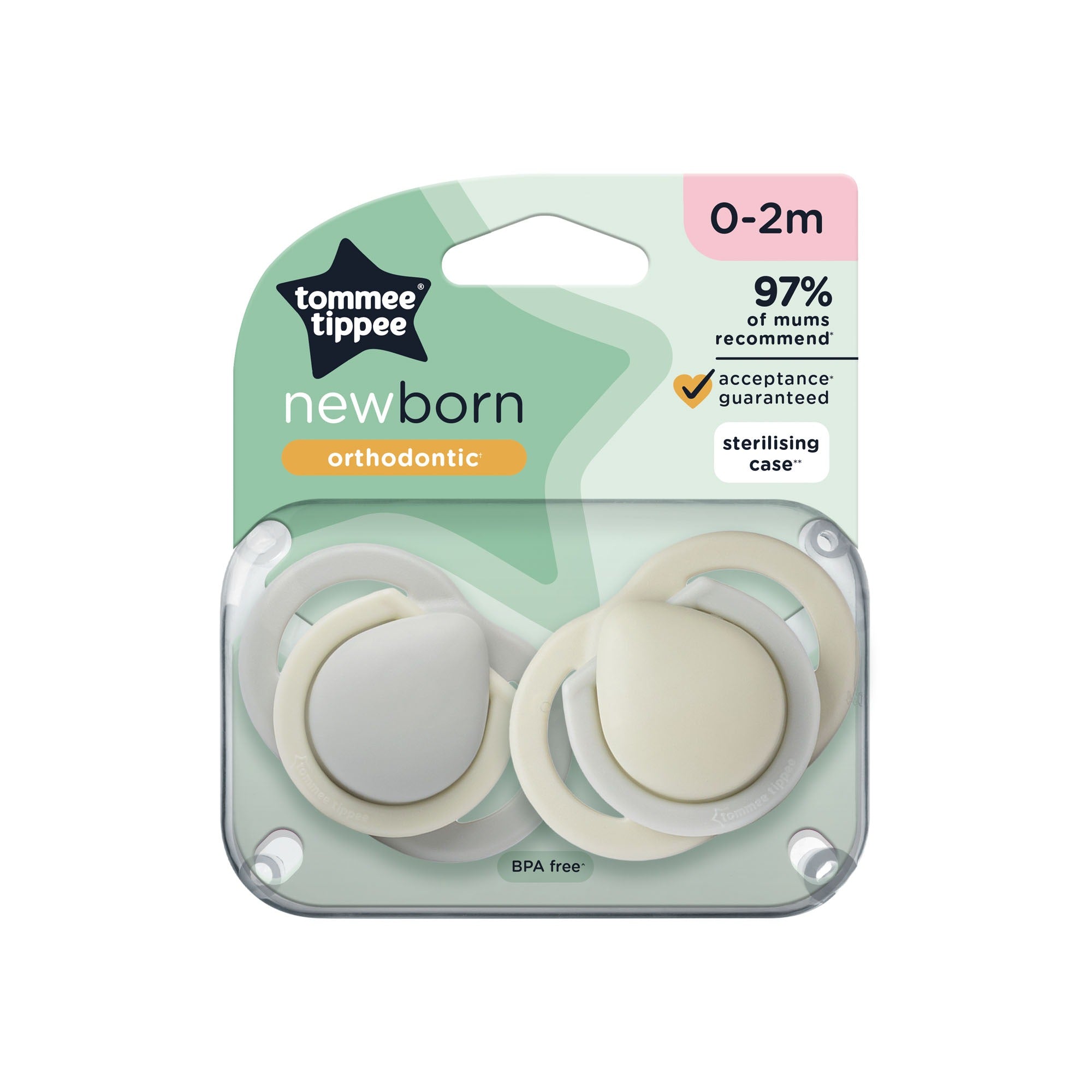 Tommee Tippee Newborn Soother 0-2 Months