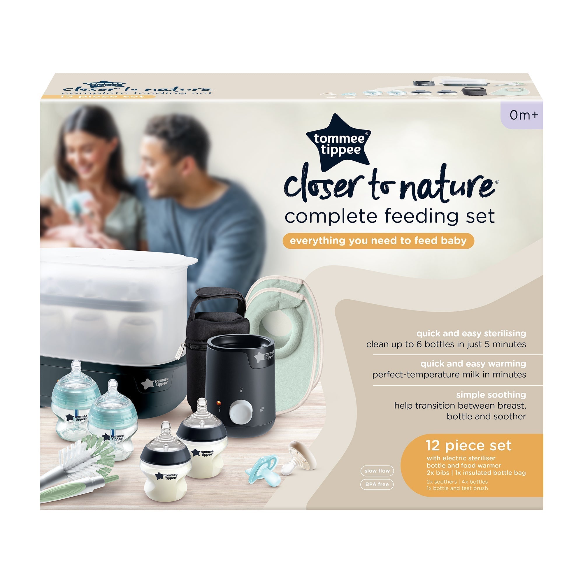 Tommee Tippee Complete Feeding Set in Black 447840 Online in Pakistan with Free Cash On Delivery