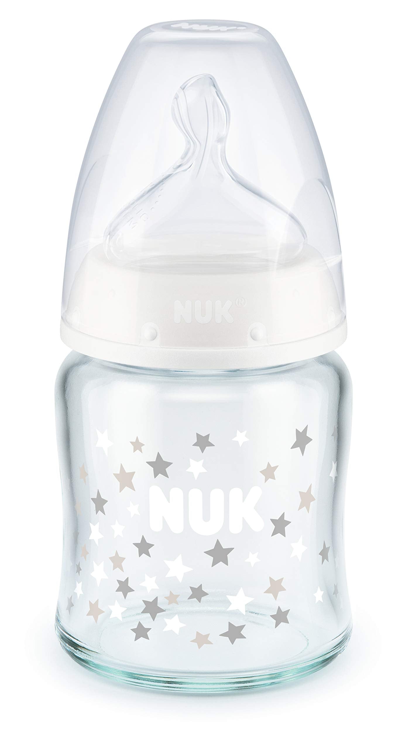 NUK First Choice + Glass Feeding Bottle 120ml