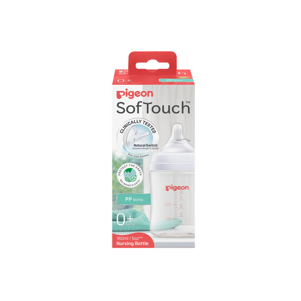 Buy Pigeon SofTouch BPP Feeding Bottle 160ml LOGO ONline in Paksitan