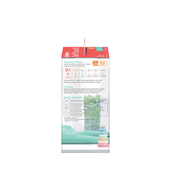 Pigeon SofTouch BPP Feeding Bottle 160ml