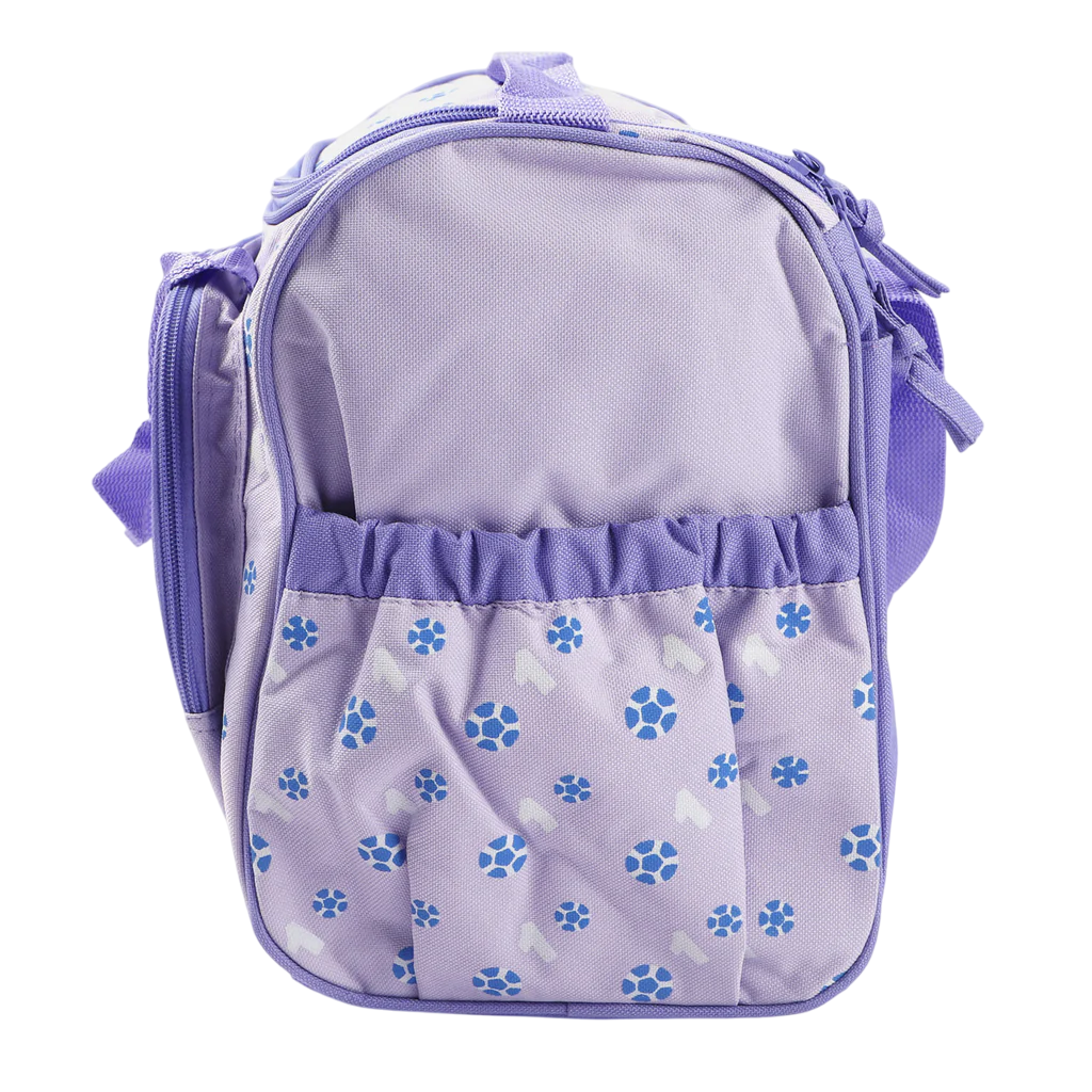 Baby Mother Diaper Bag in Purple 3 Pcs Set