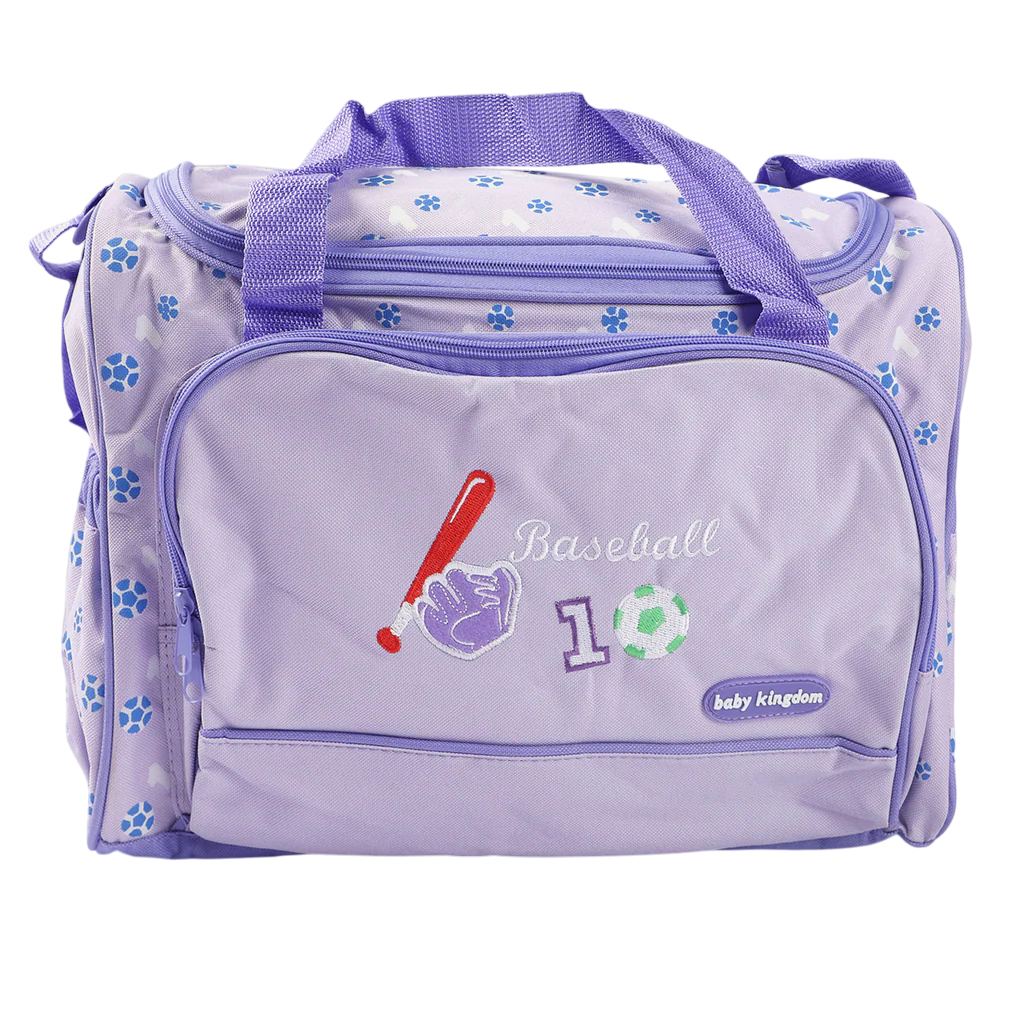 Baby Mother Diaper Bag in Purple 3 Pcs Set Online in Pakistan with Free Delivery