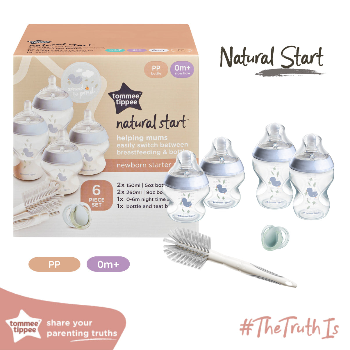 Tommee Tippee Natural Start Newborn Starter Set 423918 - Online in Pakistan with Free Delivery