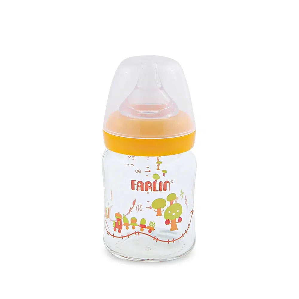 Farlin Silky Glass Feeding Bottle 120ml