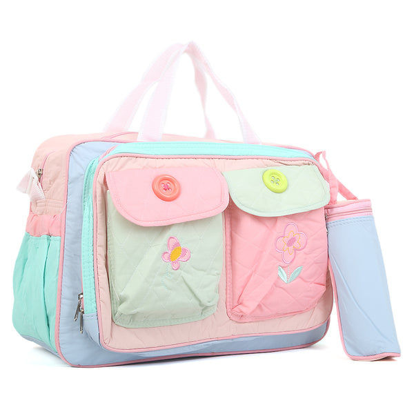 Multi Color Baby Diaper Bag for Mothers in Pink Online in pakistan with free delivery