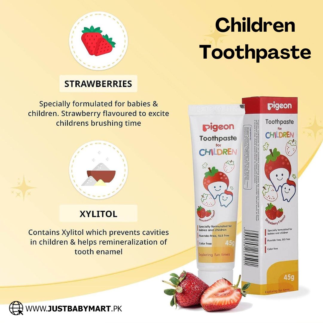Pigeon Fluoride Free Toothpaste For Children and Kids in Pakistan Lahore Karachi Islamabad