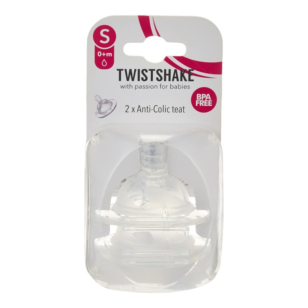 Twistshake Anti Colic Teats and Nipples Pack in Pakistan - Small Size