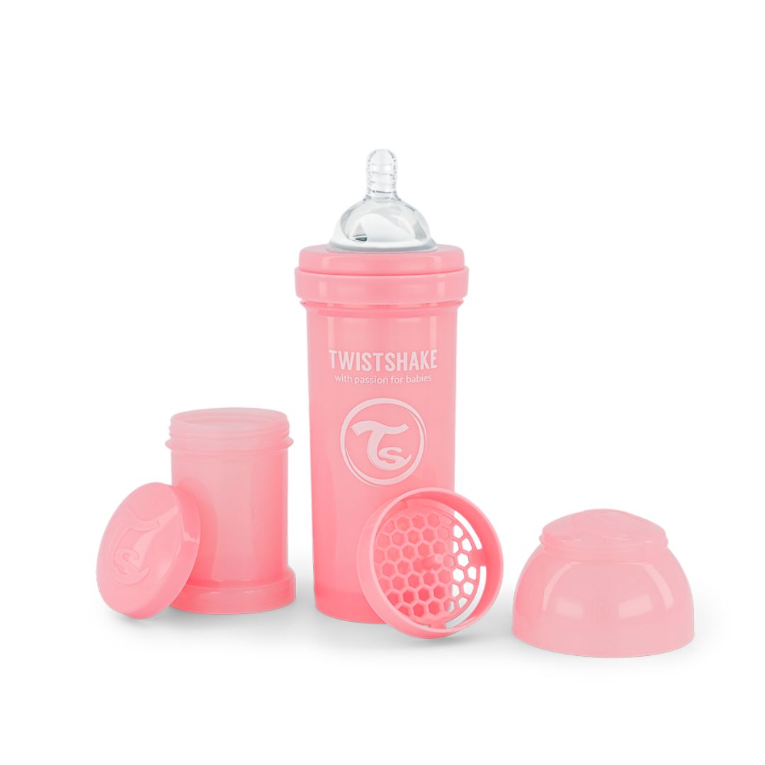 Twistshake Anti Colic All in One Feeding Bottle Black 260ml