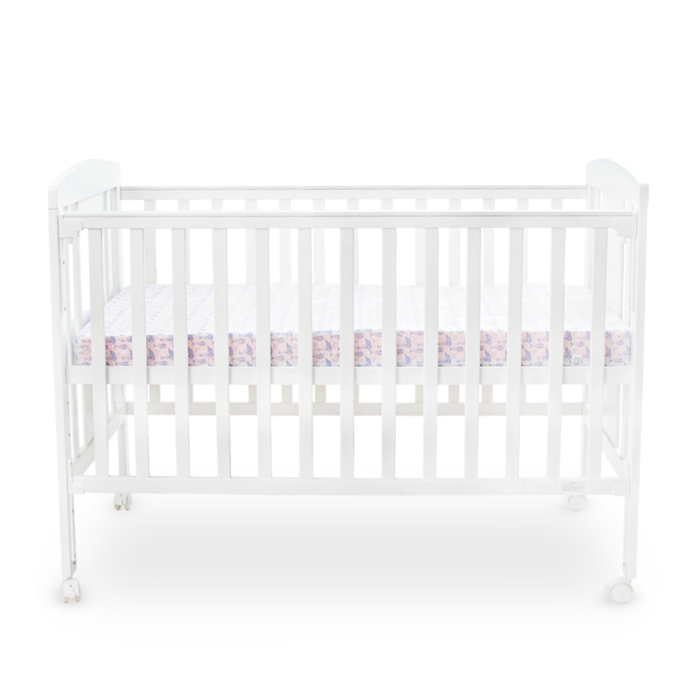 Tinnies Wooden Cot White