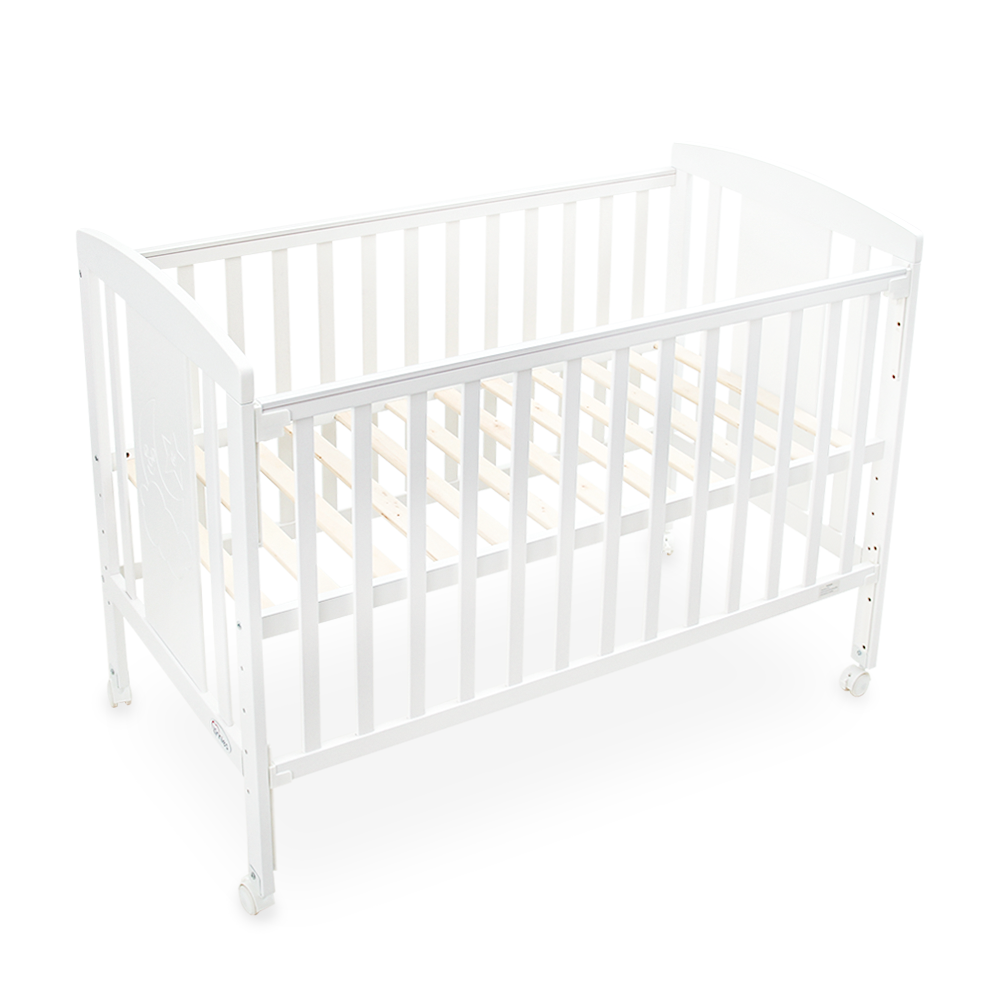 Tinnies Wooden Cot White