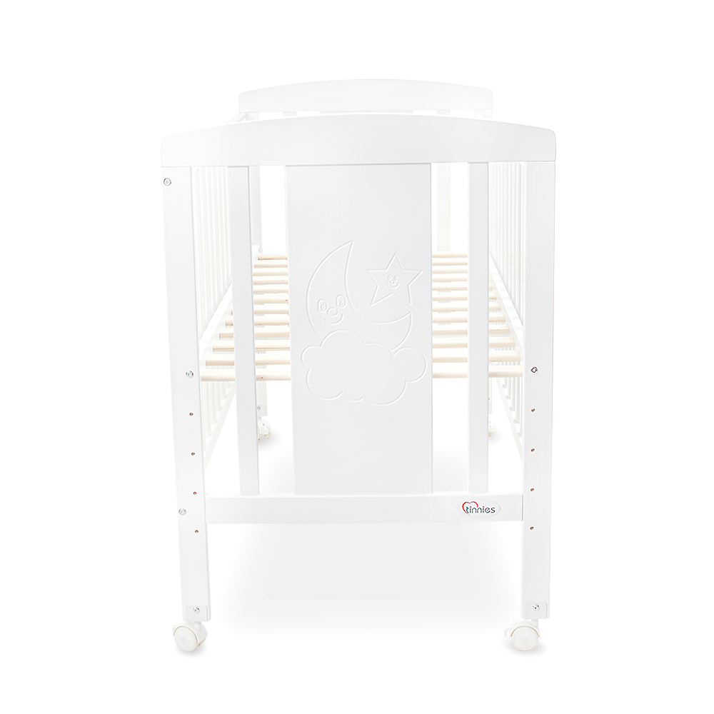 Tinnies Wooden Cot White