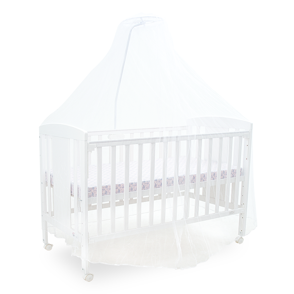 Tinnies Wooden Cot White