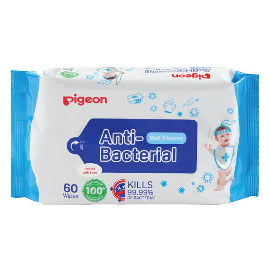 Pigeon Anti-Bacterial Wipes 60 Sheets in Lahore Pakistan 