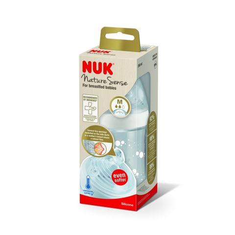 Nuk Nature Sense Temperature Control Bottle 260ml Original in Pakistan Lahore Karachi Islamabad Free Delivery 4008600367482