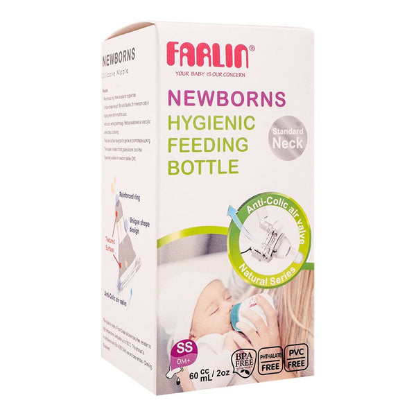 Farlin Standard Neck PP Newborn Bottle 60ml/2OZ