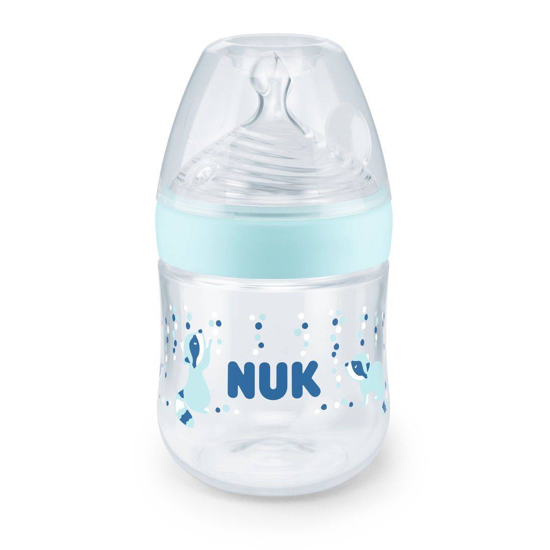 NUK Temperature Control Feeding Bottle 150ml 0-6 Months with Small Teat 4008600367451