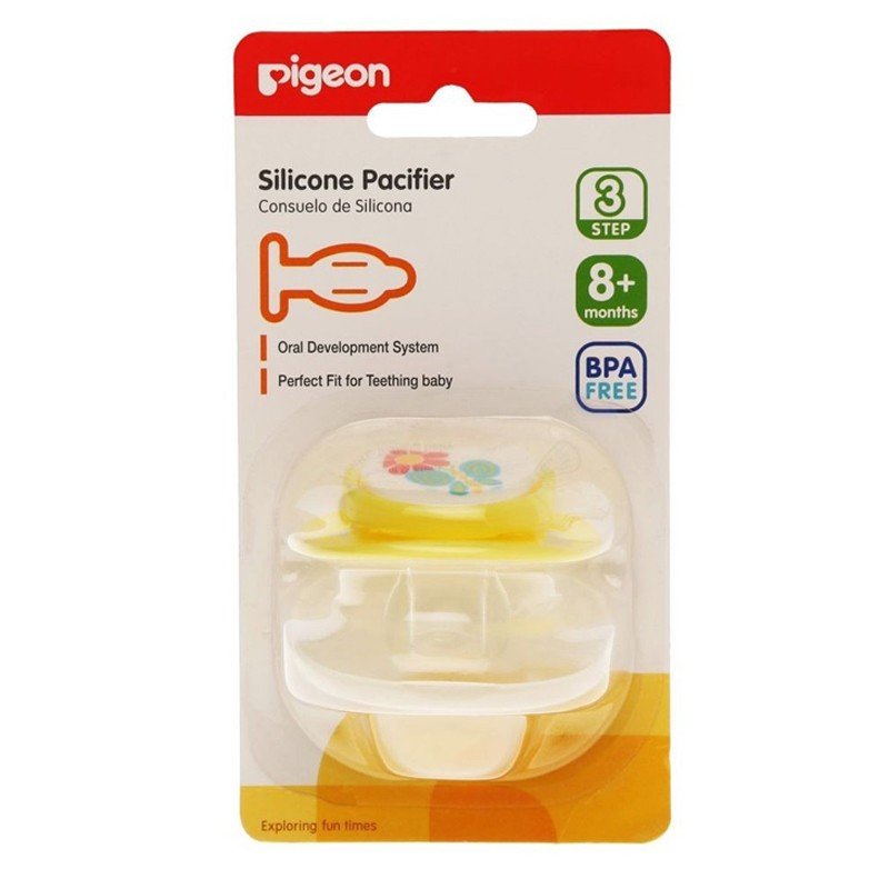 Pigeon Silicone Pacifier Step Butterfly N13684