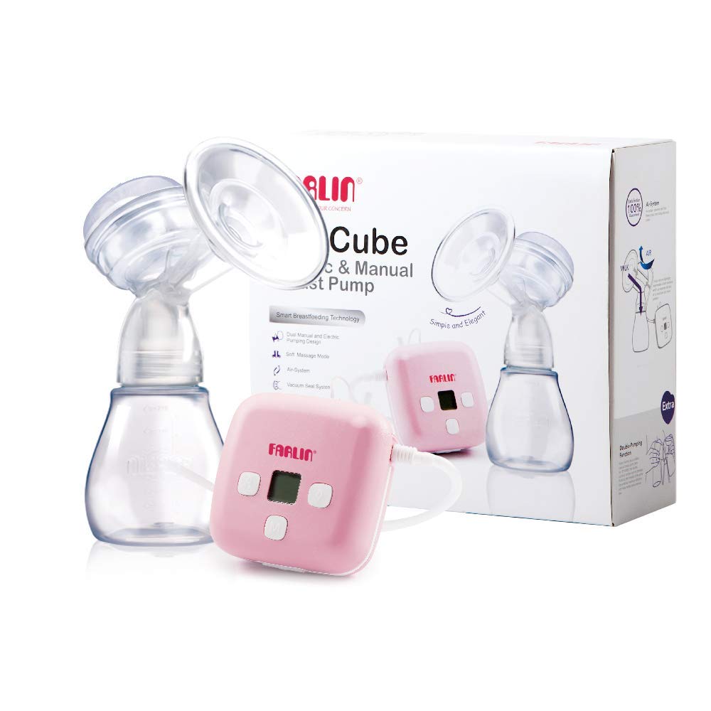 Farlin Ele-Cube Manual & Electric Breast Pump