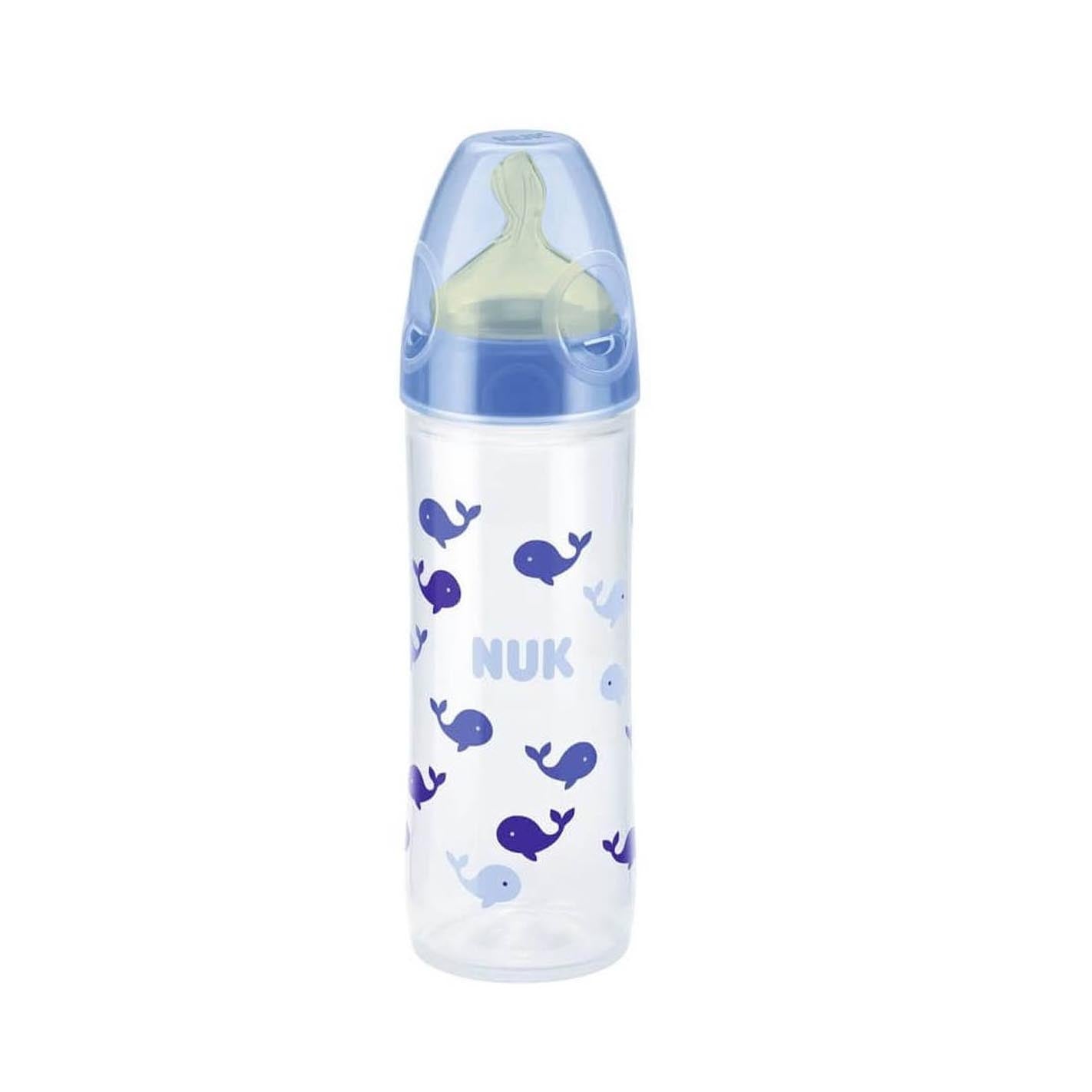 Nuk Classic Baby Feeding Bottle with Latex Nipple 6-18 Months 7178 - Main Image
